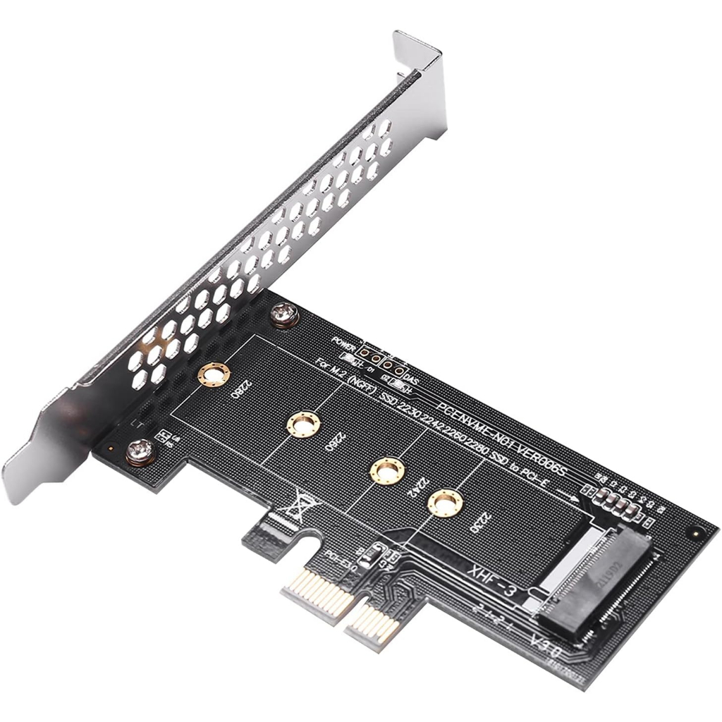 PCIE x1 to SSD M.2 NVMe Card Adpter