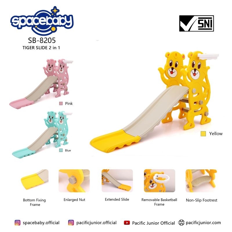 Mainan Perosotan Anak Murah Spacebaby