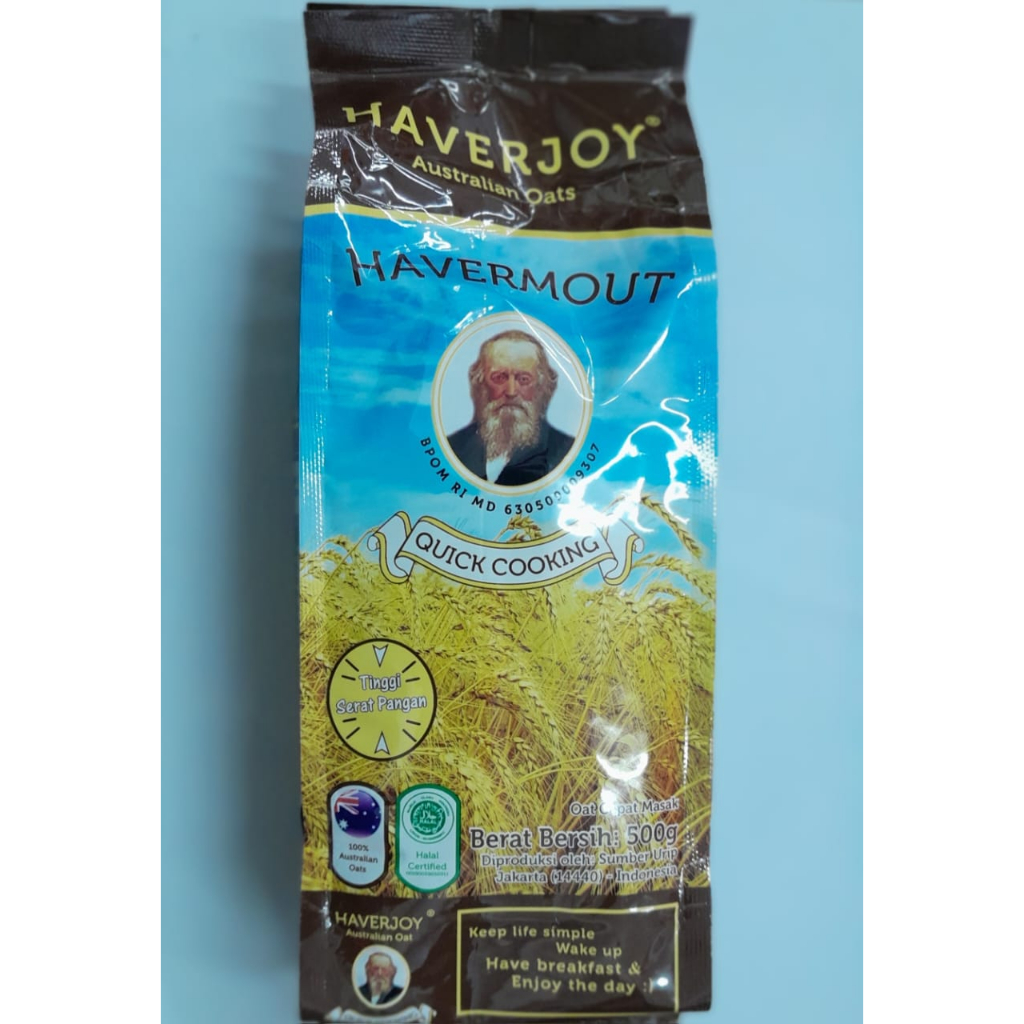 

Haverjoy quick cooking 500 gr