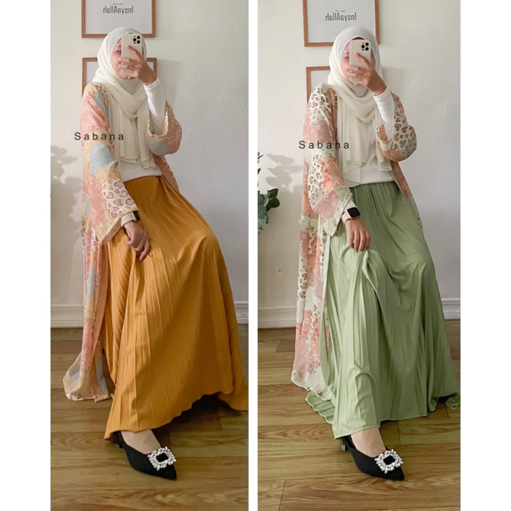 Sabana long outer floral