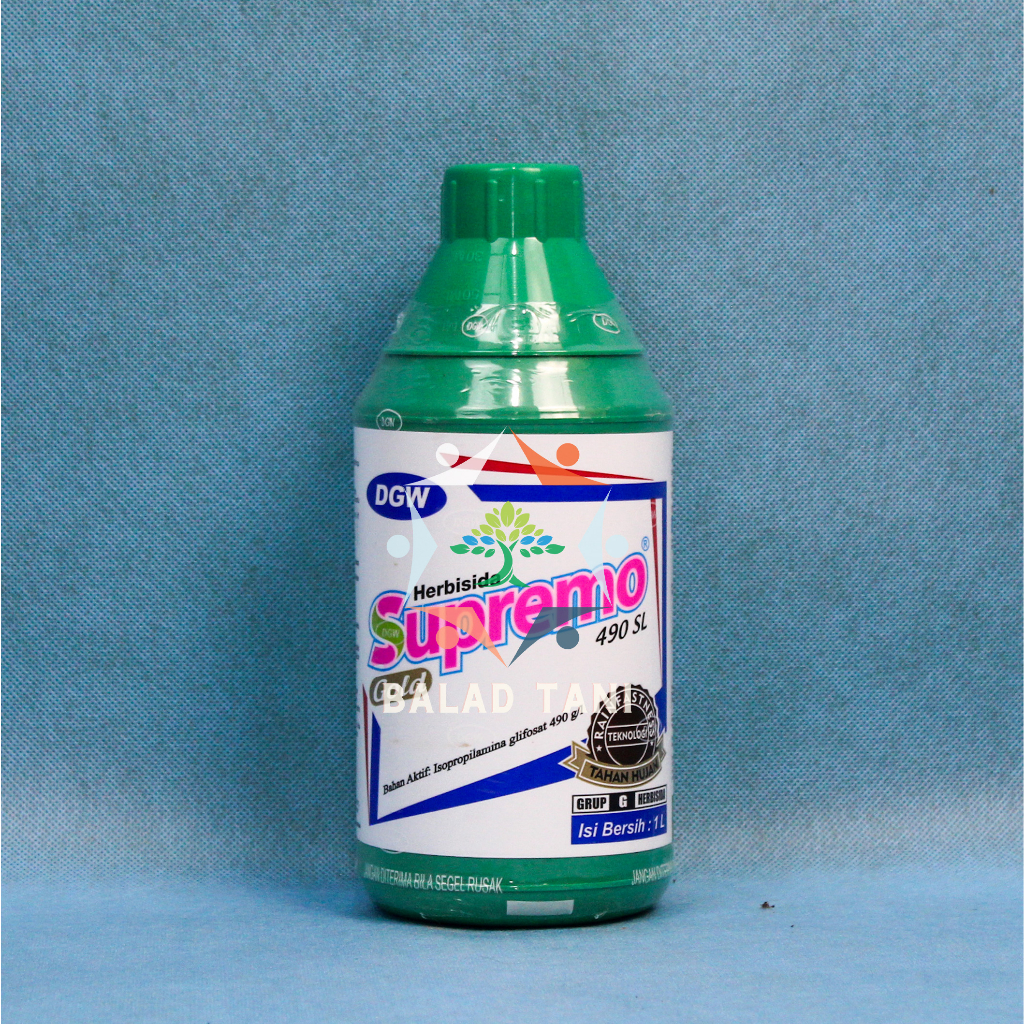 Supremo Gold 490 SL 1 Liter Herbisida Obat Pembasmi Rumput Hama & Gulma