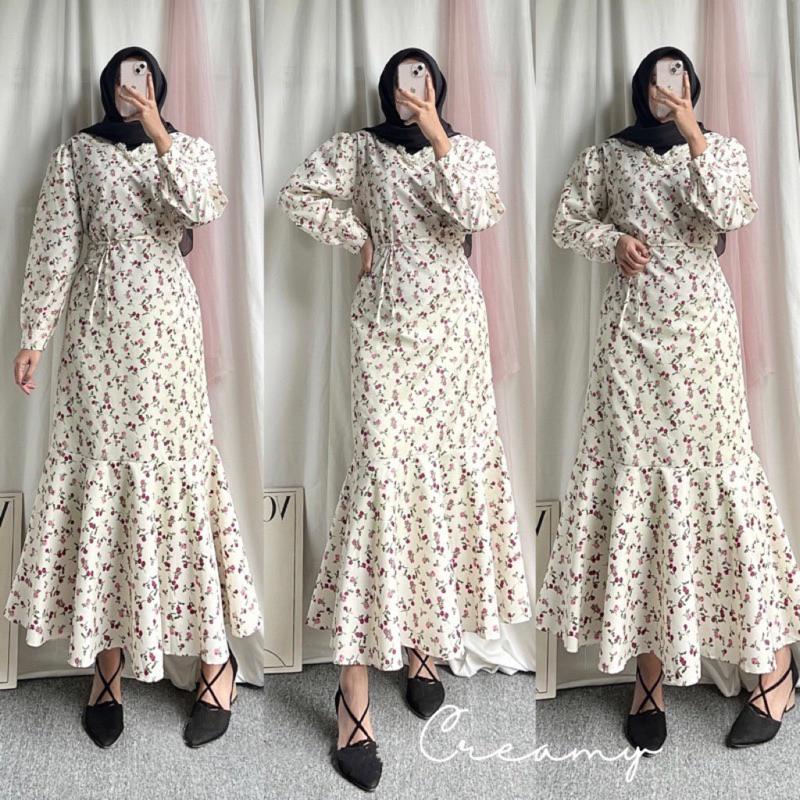 AIMEL FISHTAIL MAXI DRESS XL (LD 100, P 133)