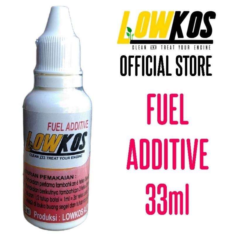 LOWKOS - Fuel Additive 33ml Cairan Penghemat BBM terbaik Original