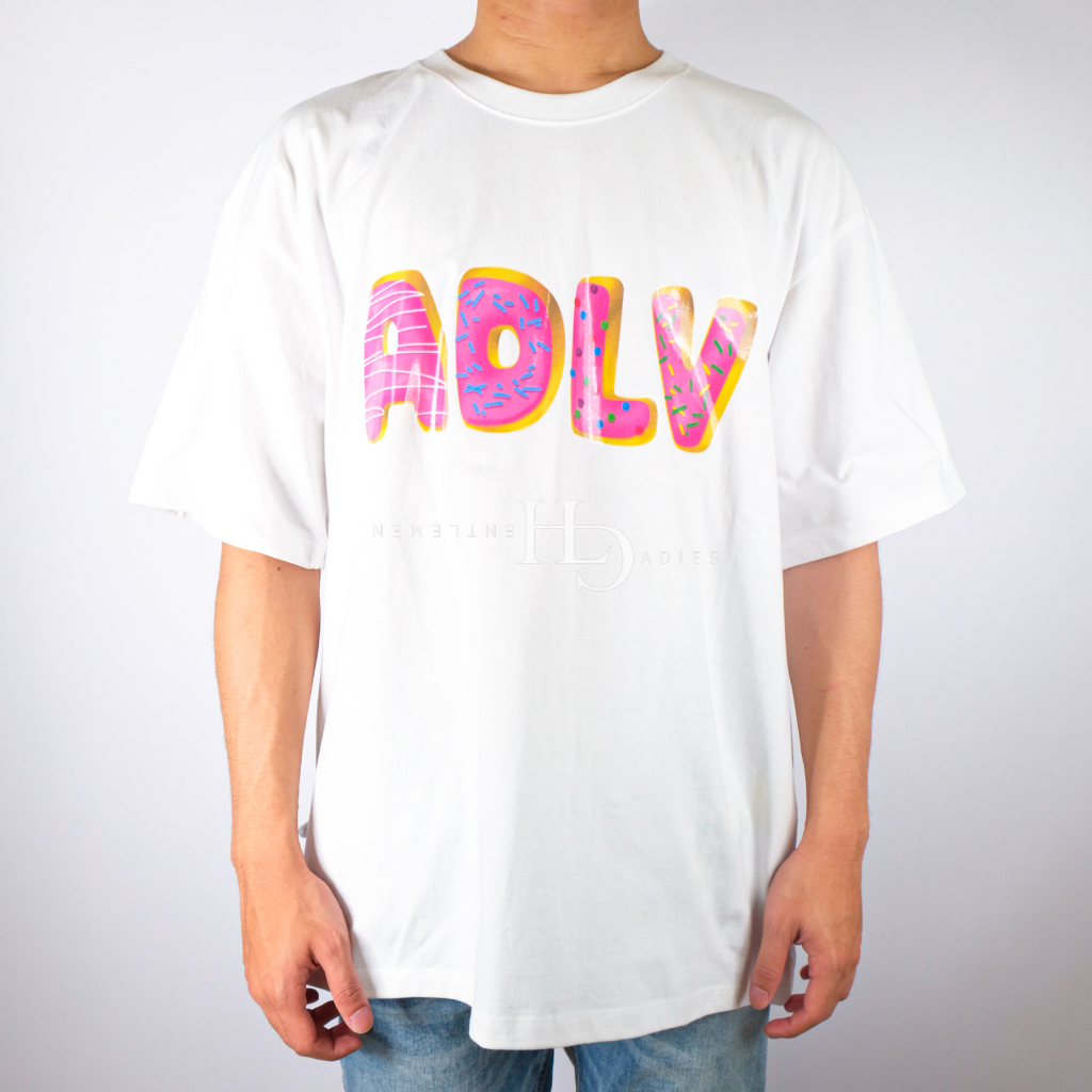 ADLV Donut Ring Tee - White 100% Authentic