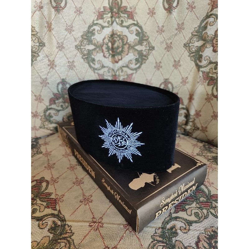 PECI MUHAMMADIYAH SONGKOK MUHAMMADIYAH PUTIH LOGO PUTIH TERBARU PECI SONGKOK KOPYAH TOPI MUHAMMADIYA