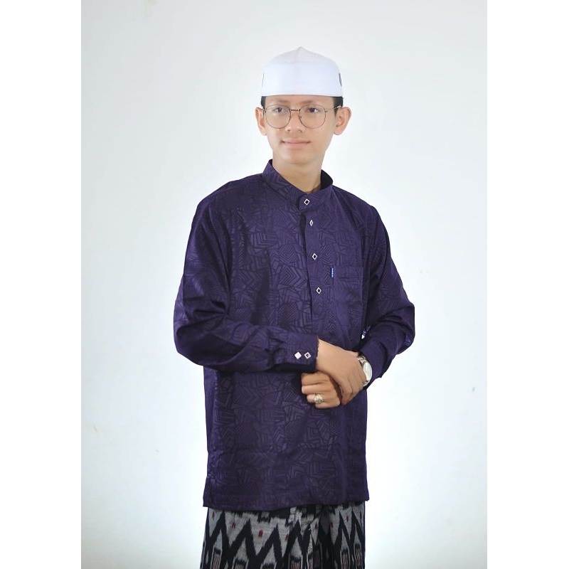 KOKO KURTA AMMU / KOKO SANTRI LENGAN PANJANG / baju atasan muslim