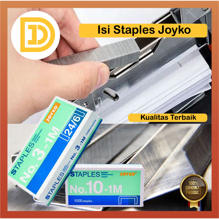 

Isi Staples Kecil Besar Refill Hekter Stapler Kuat Anti Bengkok Berkualitas
