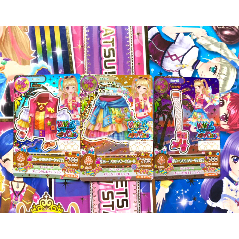 Kartu Aikatsu Jepang Bad Condition Resort Cancer Set Tanpa Accessories Original Mikuru Natsuki Asli 