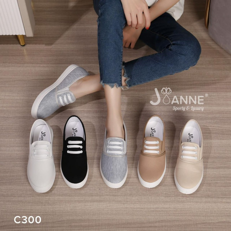 JOANNE Casual Flyknit Sneakers Shoes C300 [ORIGINAL BRAND]