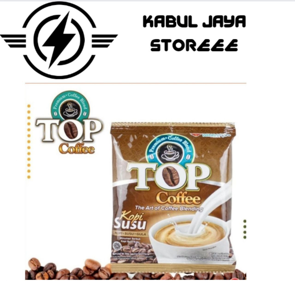 

top coffee premium coffee blend rasa kopi susu shaset
