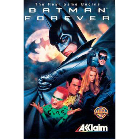 kaset Batman Forever-Sega Mega Drive