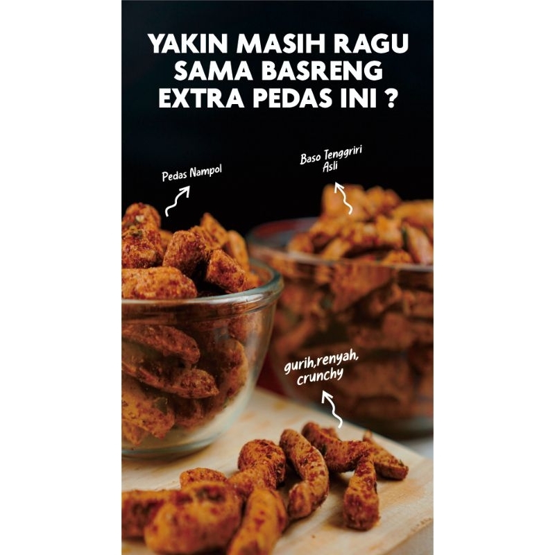 

basreng extra pedas 250 gr