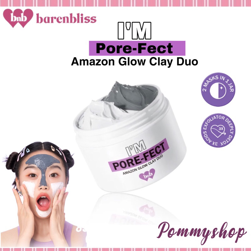 BNB Barenbliss I'm Pore-fect Amazon Glow Clay Duo