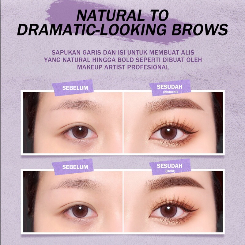 BNB Barenbliss Korean Like A Pro shockproof Durabrow Pomade | Waterproof Smudeproof Long Lasting