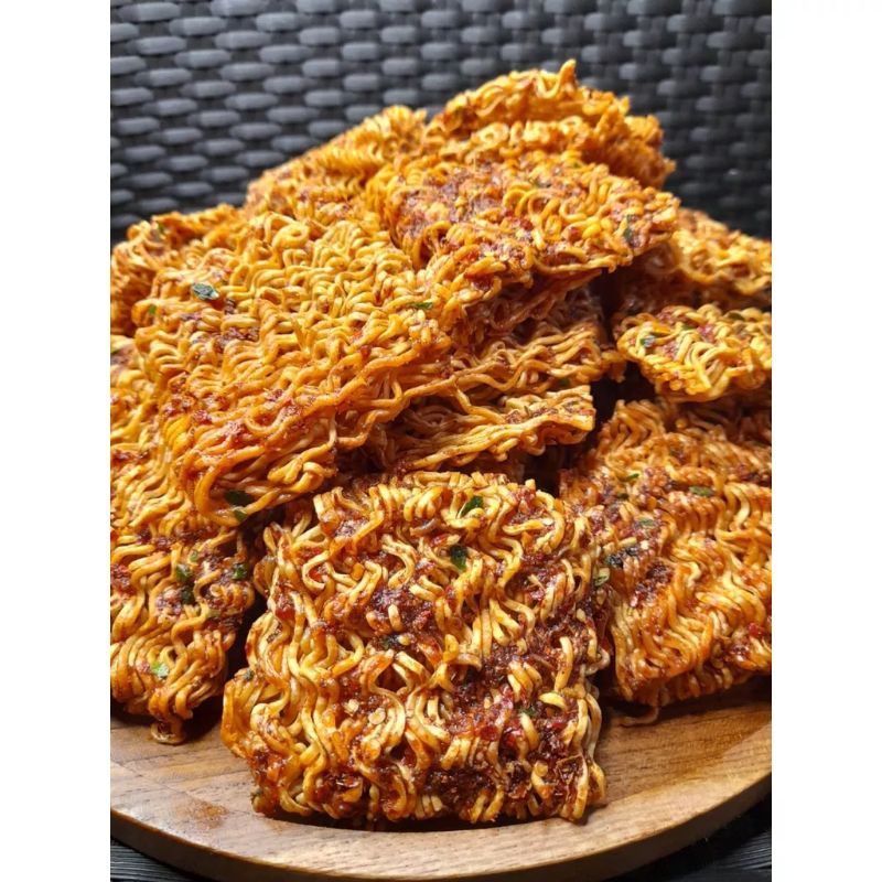 

Mie Goreng Krispi Pedas