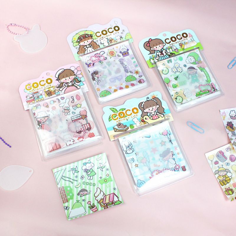 

Coco Holiday Life Guka Stickers DIY Keychain Making Kit