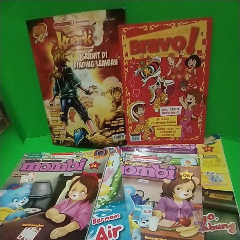 Buku Anak Ukuran Majalah A - princess, Cubbo, Disney Picar'Cars', Moogi, Phineas and Ferb, dll