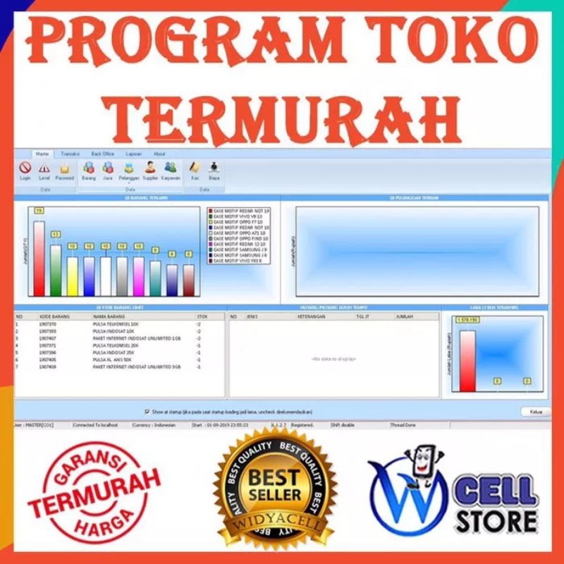 APLIKASI KASIR SID RETAIL TERLARIS FULL VERSION
