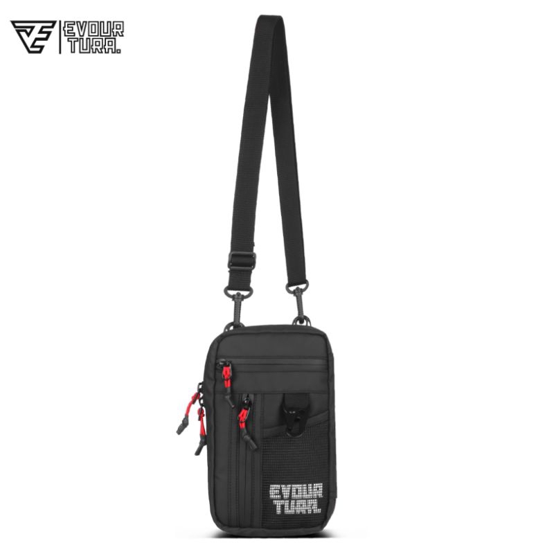 Evourtura hanging wallet tas hp clutch tas hp tas selempang dompet hp sling poch [ ZLTR ]