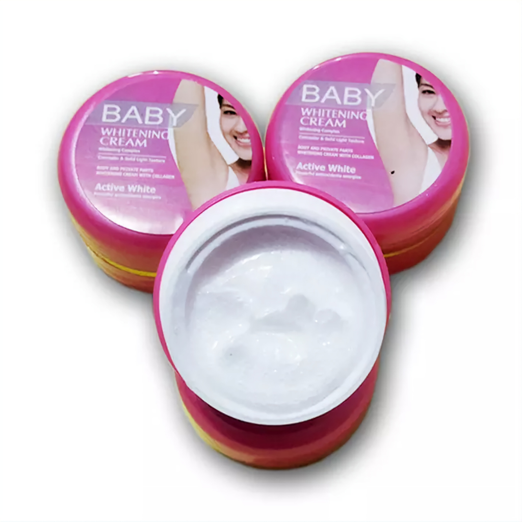 HS ZHAFIA Q BABY WHITENING CREAM PEMUTIH KETIAK SELANGKANGAN CREAM ORI