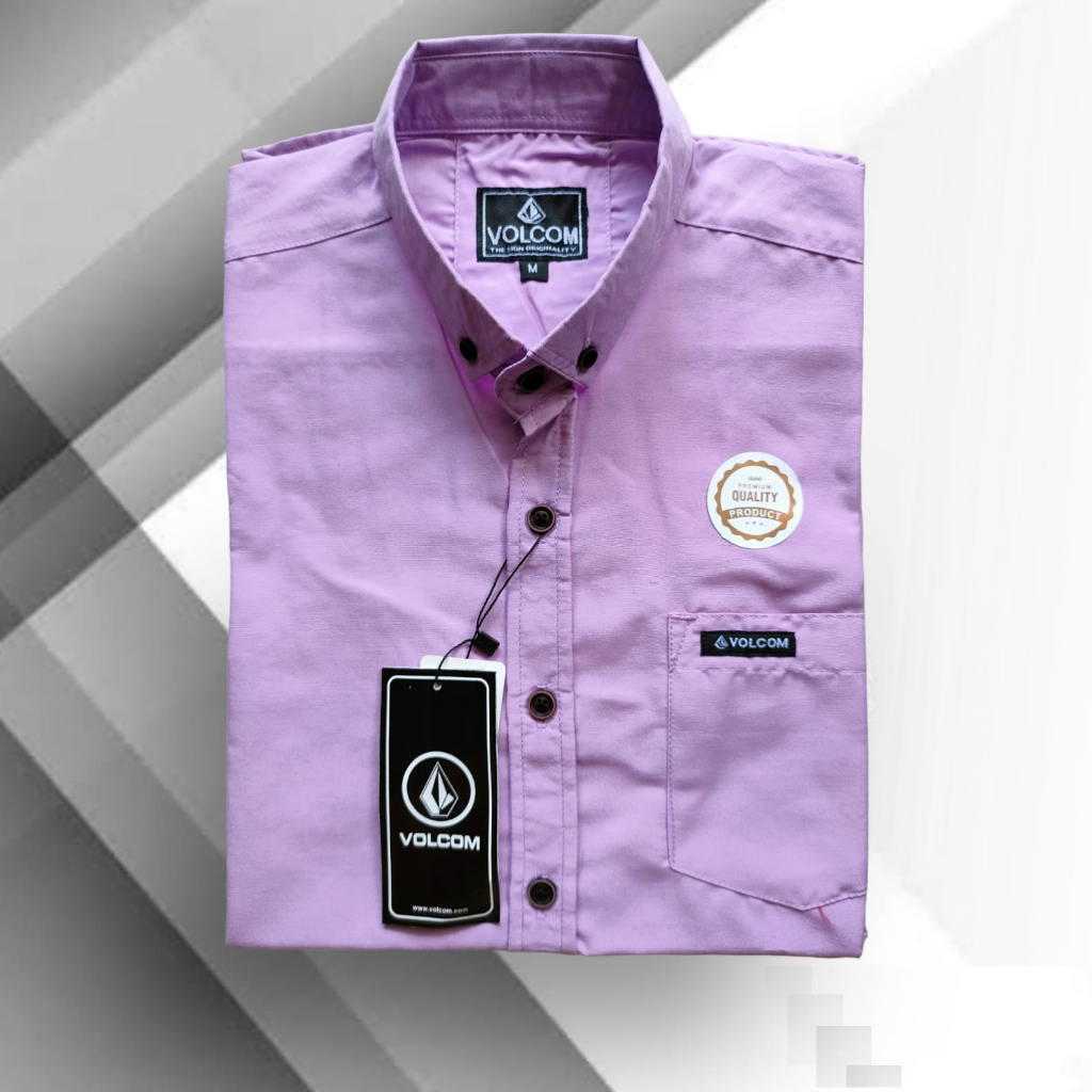 KEMEJA POLOS PENDEK KEMEJA PRIA KEMEJA ATASAN PRIA POLOS LENGAN PENDEK KEMEJA POLOS LENGAN PENDEK PO