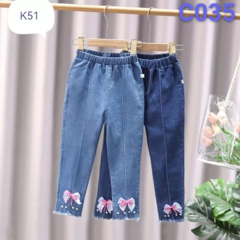 [4-10TH] CELANA JEANS IMPORT ANAK PEREMPUAN MODEL RAWIS CUTBRAY 4 5 6 7 8 9 10 11 TAHUN / LEVIS IMPORT PREMIUM ANAK PEREMPUAN