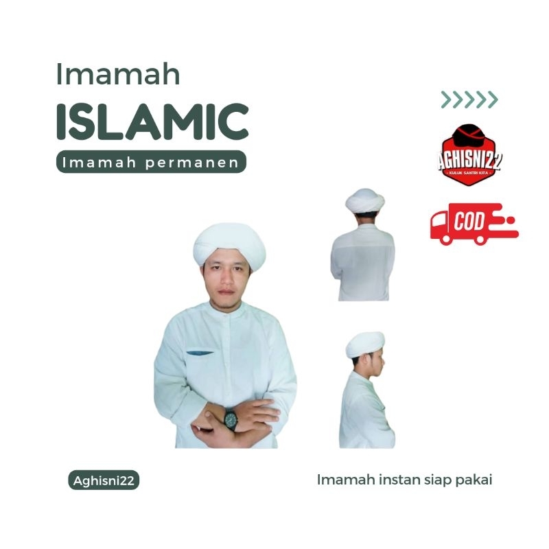 Imamah guru sekumpul Kalimantan peci sorban praktis