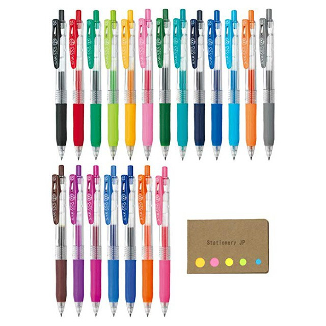 

ZEBRA Sarasa Clip Pulpen Pena 0.5mm Retractable Ballpoint Pen Water Based Alat Tulis