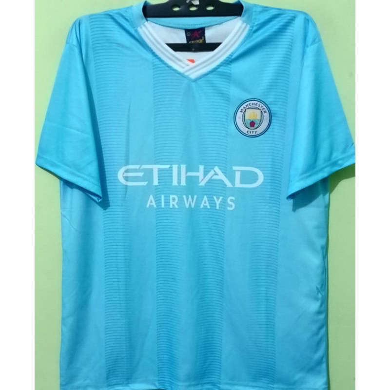 jersey bola man city home printing 2024