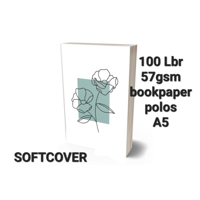 

NOTEBOOK A5 softcover ISI POLOS Buku catatan jurnal Bookpaper