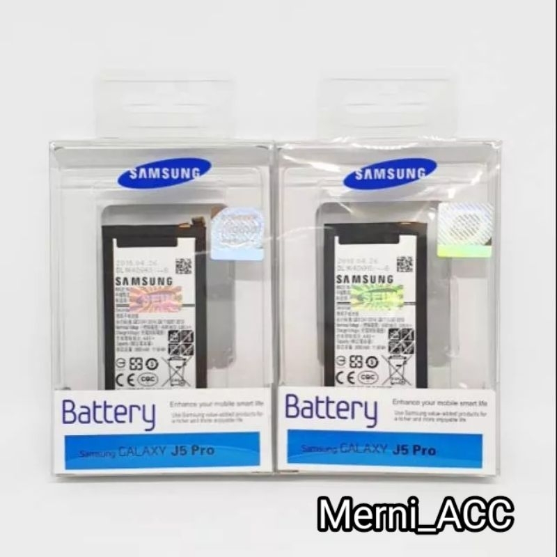 Baterai Battery Samsung J5 Pro J530 Batre EB-BJ530AB Original 100% Baterai