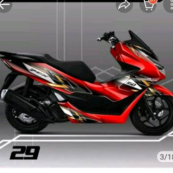 PCX 160 custom decals stiker Fullbody termurah 2023 fullbody PCX