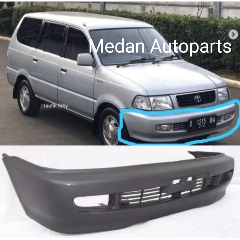 Bemper baru Kijang Kapsul LGX, LSX 2000-2002, Bumper bamper