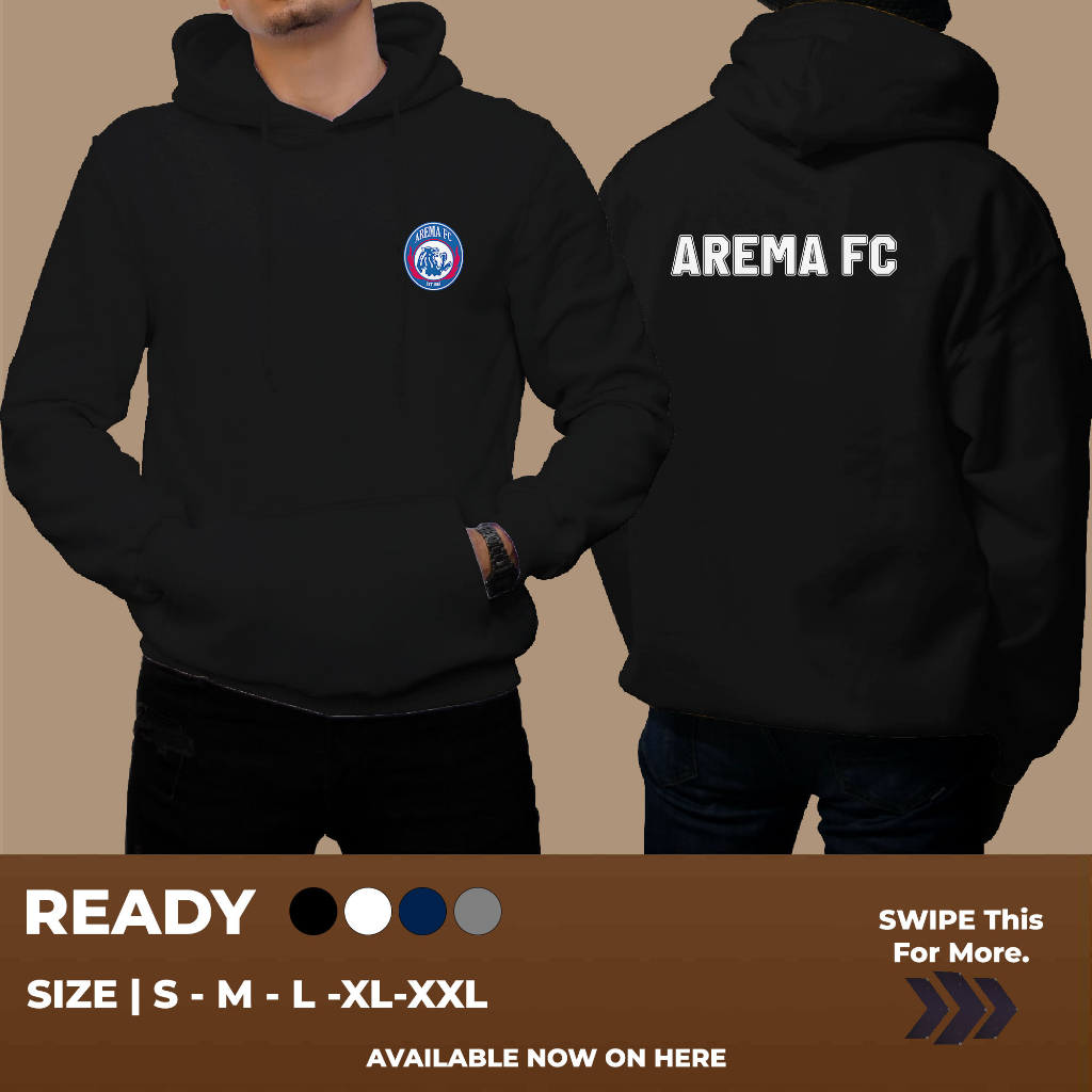 HOODIE AREMA FC KEREN BANGET UNTUK PRIA