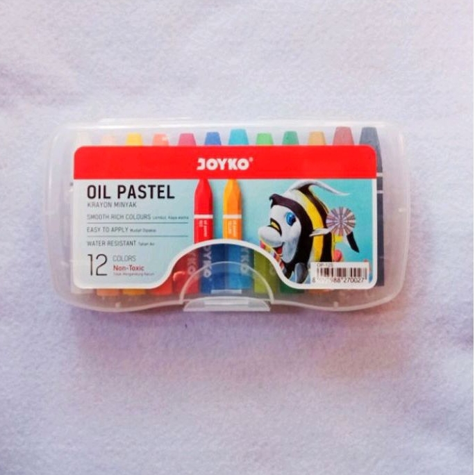 

Crayon Joyko Oil Pastel 12 warna ( Oilpastel Joyko )