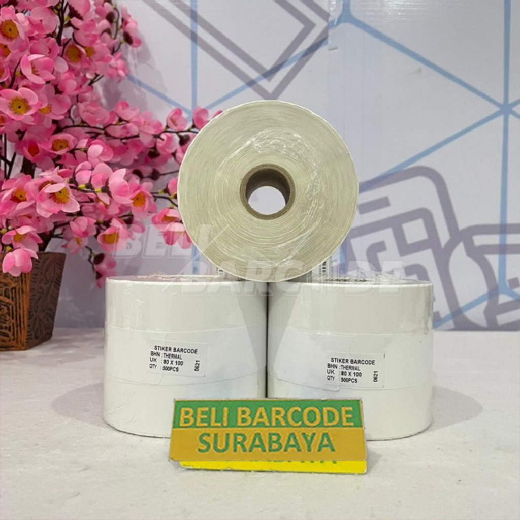 Label Thermal 80 x 100 / 80x100 mm / 80x100mm 1 Line 500pcs Resi