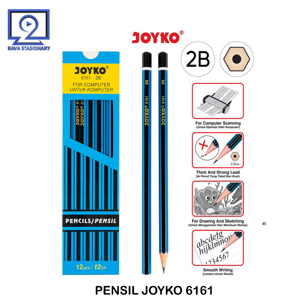 

PENSIL 2B JOYKO 6161 / PCS