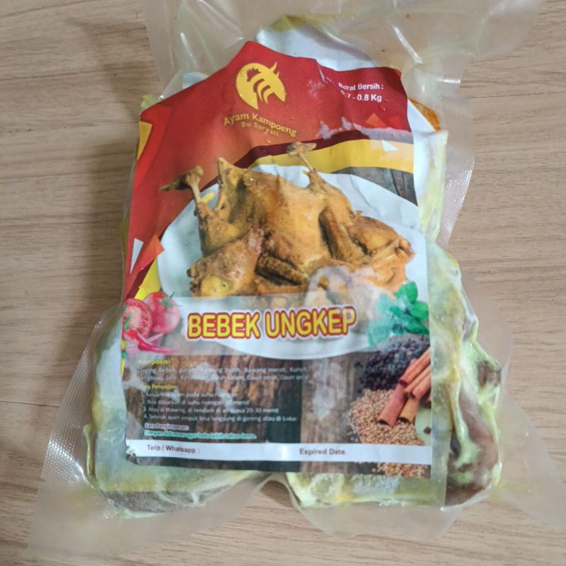 

Bebek ungkep Bu Suryati frozen