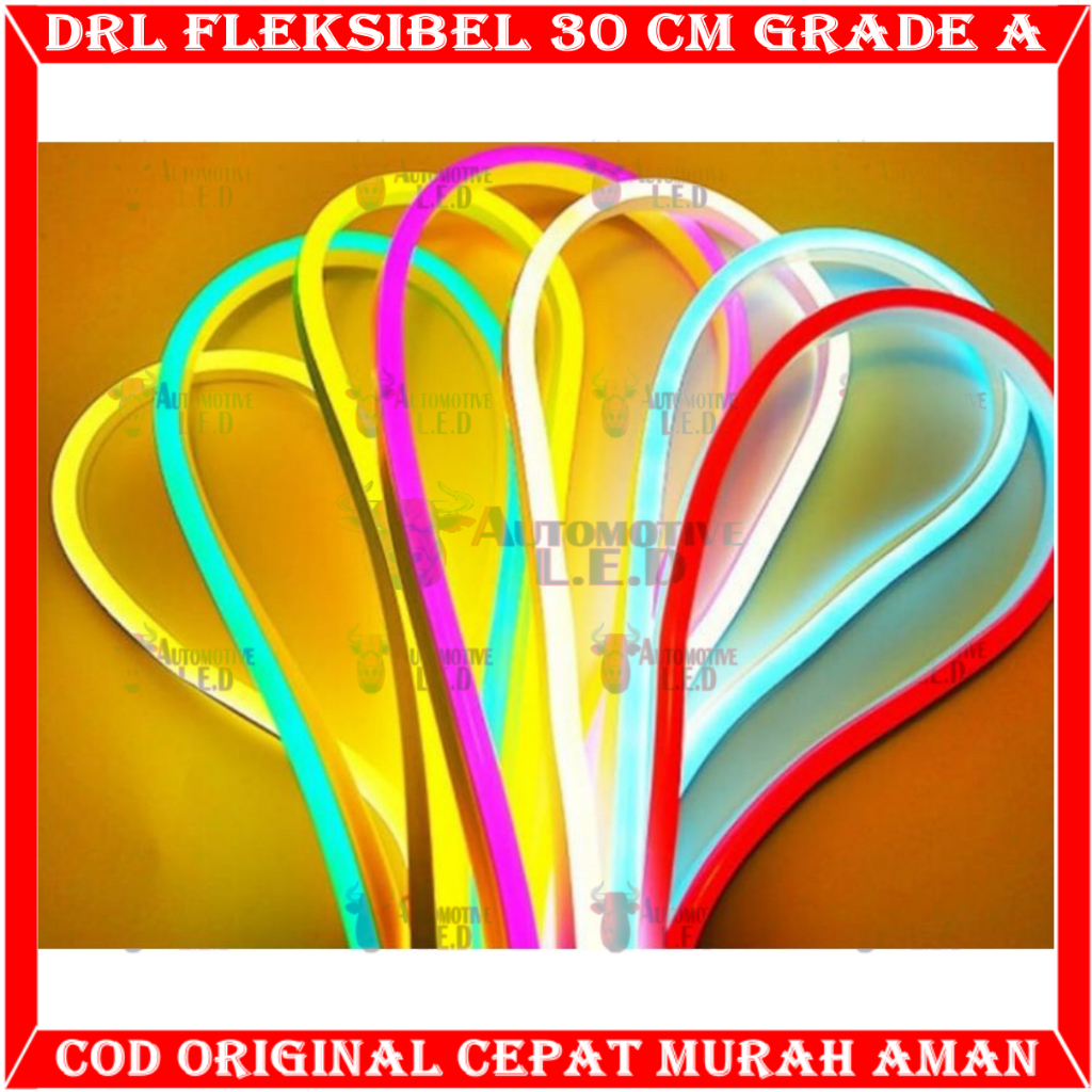 ORIGINALLAMPU ALIS 30 CM GRADE A MURAH MERIAH | NEON FLEXIBLE 12V 30 CM LAMPU LED ALIS  NEON FLEKSIBEL 12V PANJANG 30 CM