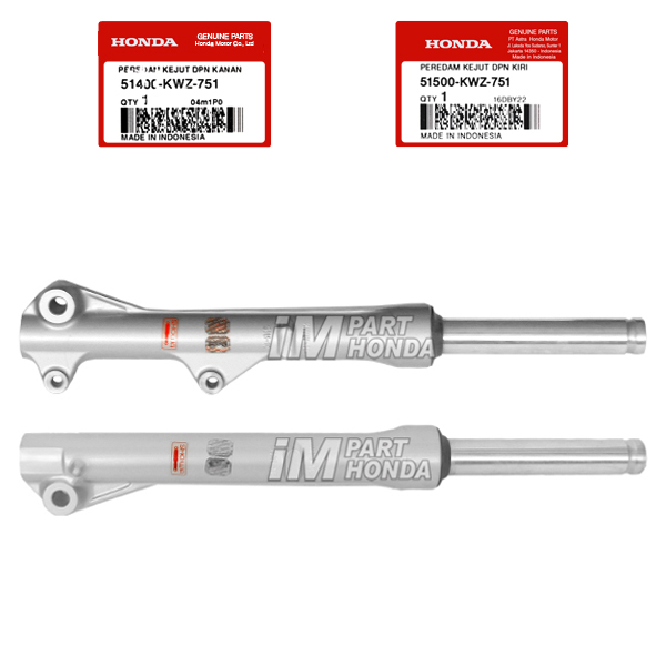 51400-KWZ-751 51500-KWZ-751 Shock Depan Kanan Kiri Revo AT Matic