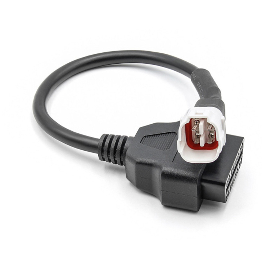 Kabel Adaptor 4 Pin Untuk Diagnostik Konektor OBD2 Yamaha Motor ATV CF