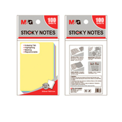 

M&G Sicky Notes Colorful 3X2 INCH (656)