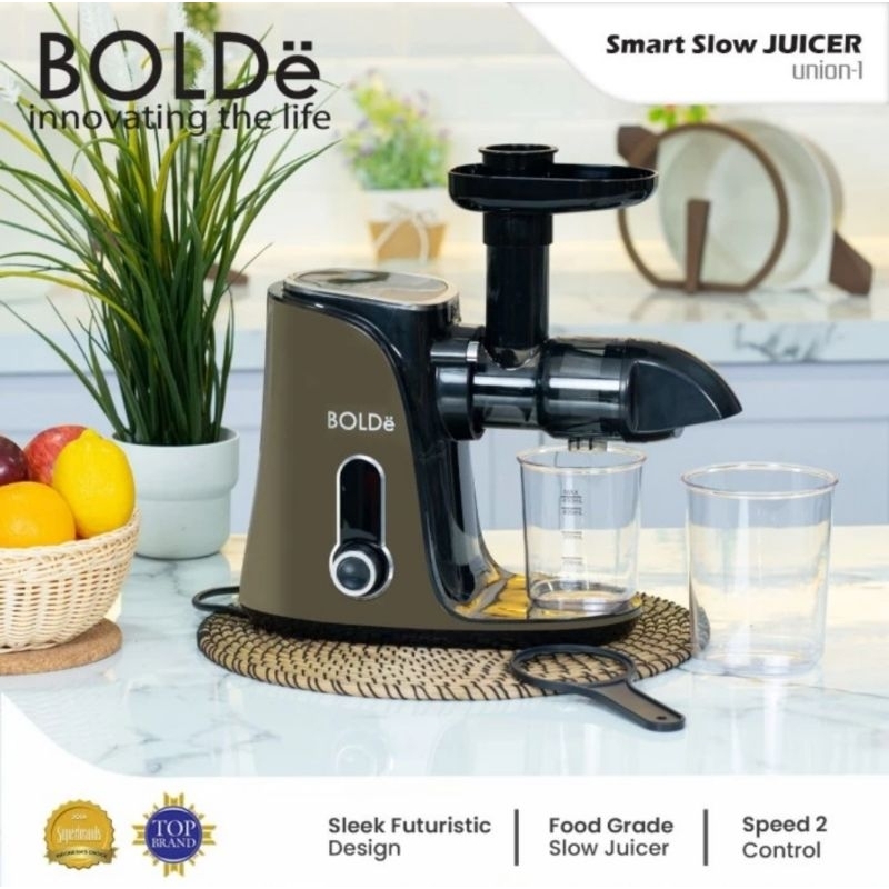 BOLDe Super Smart Slow Juicer Union 1 - Slow Juicer