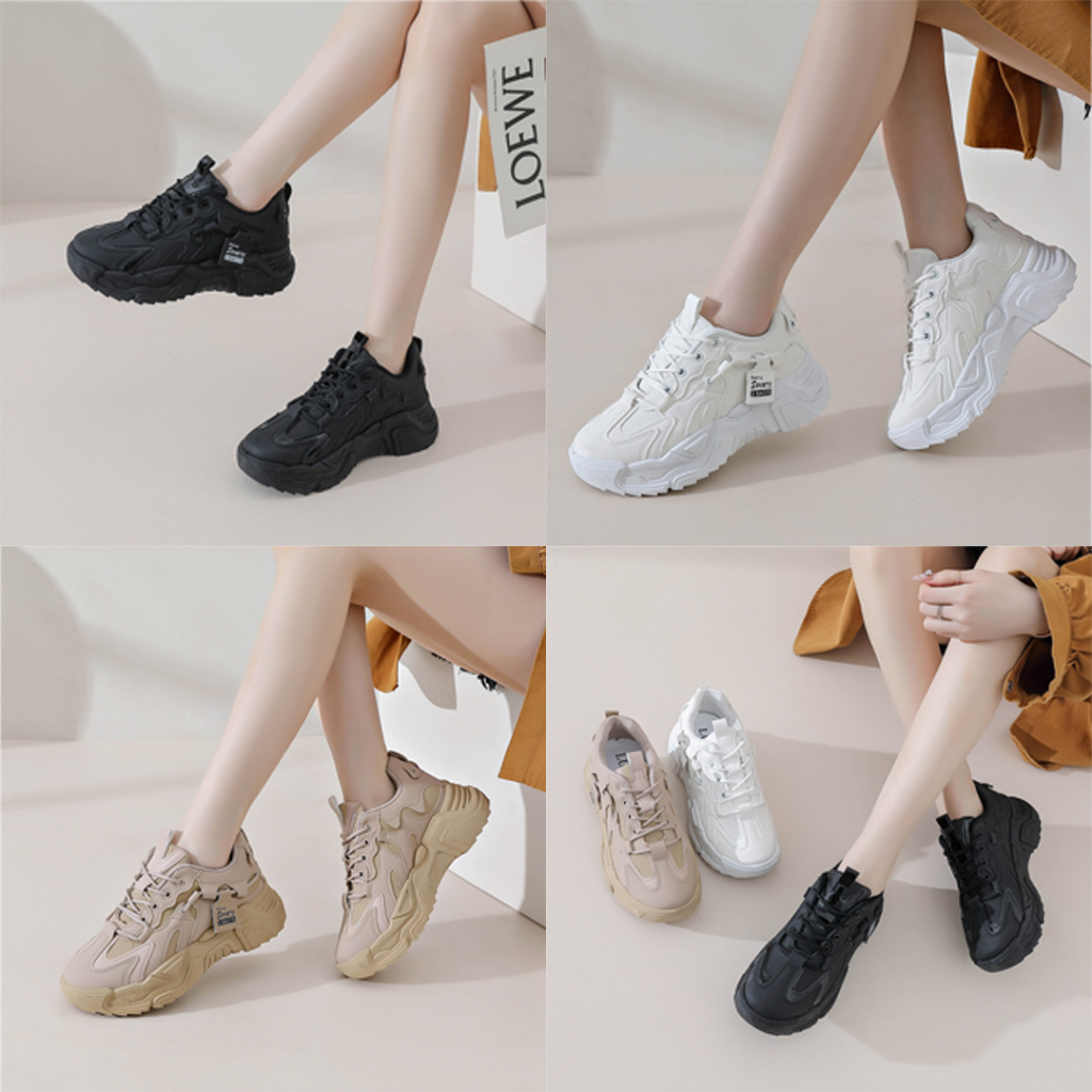 FREE KOTAK SEPATU !!! SALE!!! SEPATU WANITA CASUAL IMPORT KOREA PREMIUM - LX01