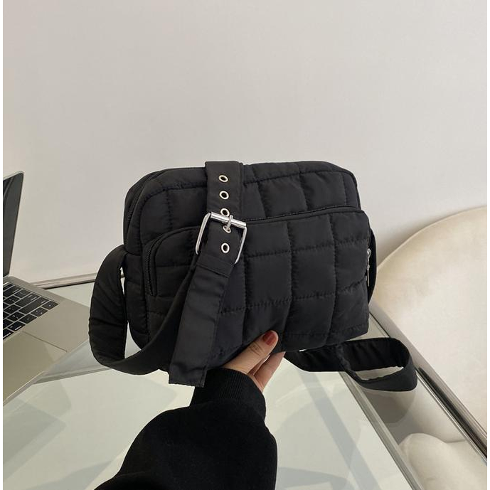 TAS SELEMPANG WANITA SLING BAG CEWEK IMPORT KEKINIAN KOREA ANTI AIR HITAM REMAJA MURAH HITZ KIOSHIMA TA847B5 SHOULDER BAHU PREMIUM CASUAL SIMPLE TERBARU FASHION BRANDED