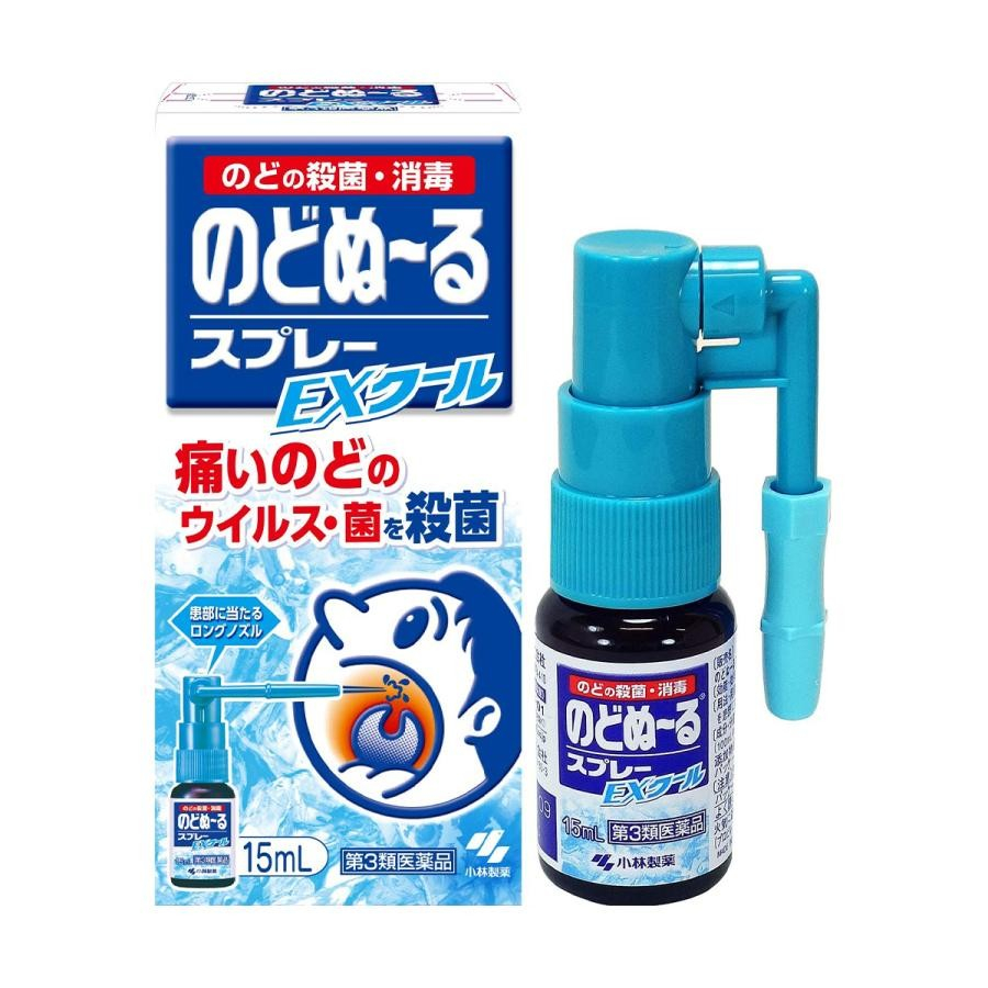 Kobayashi Nodonuru Sore Throat Spray Obat Sakit Tenggorokan Obat Jepang