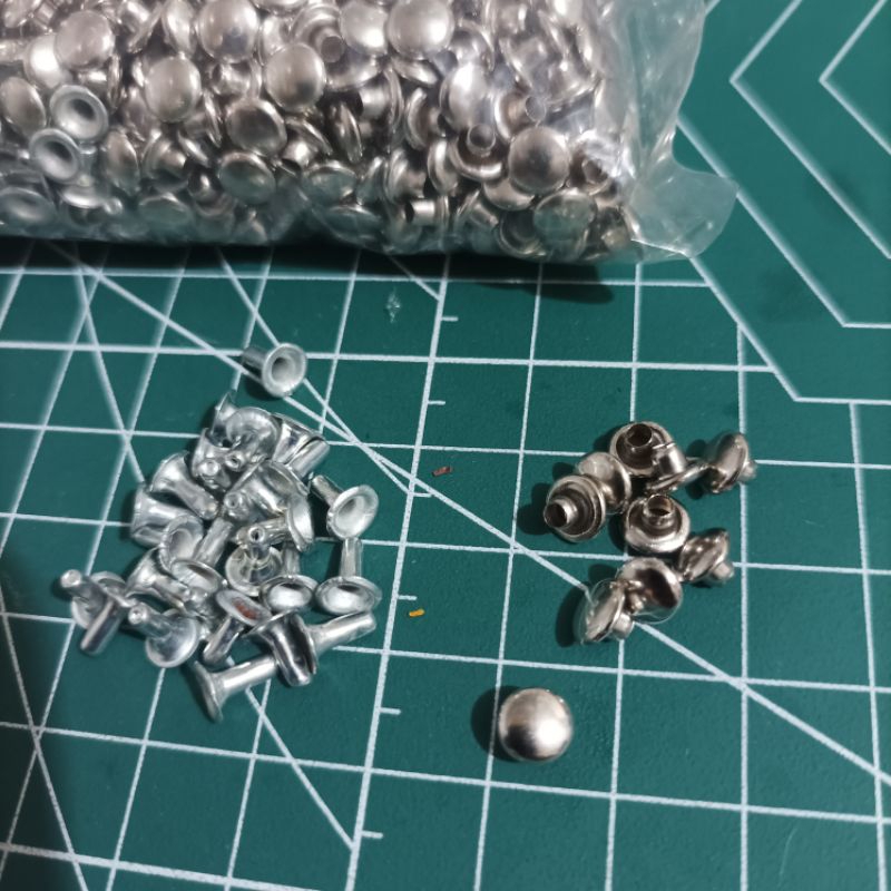 Paku Keling Ukuran 6mm nikel