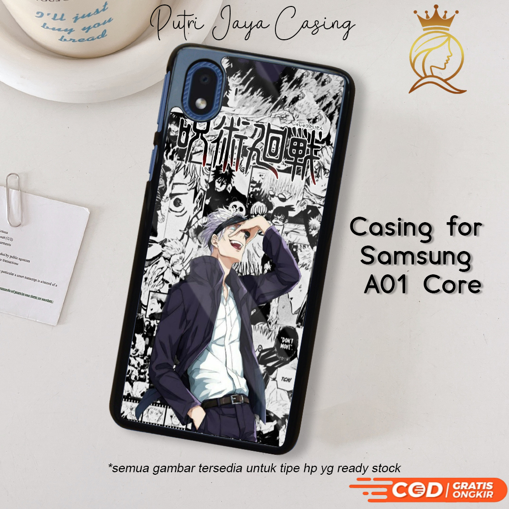 Case Hp Samsung A01 Core Casing Samsung A01 Core Motif ANIMEGOJO6 Casing Terbaru Case Karakter Lucu 