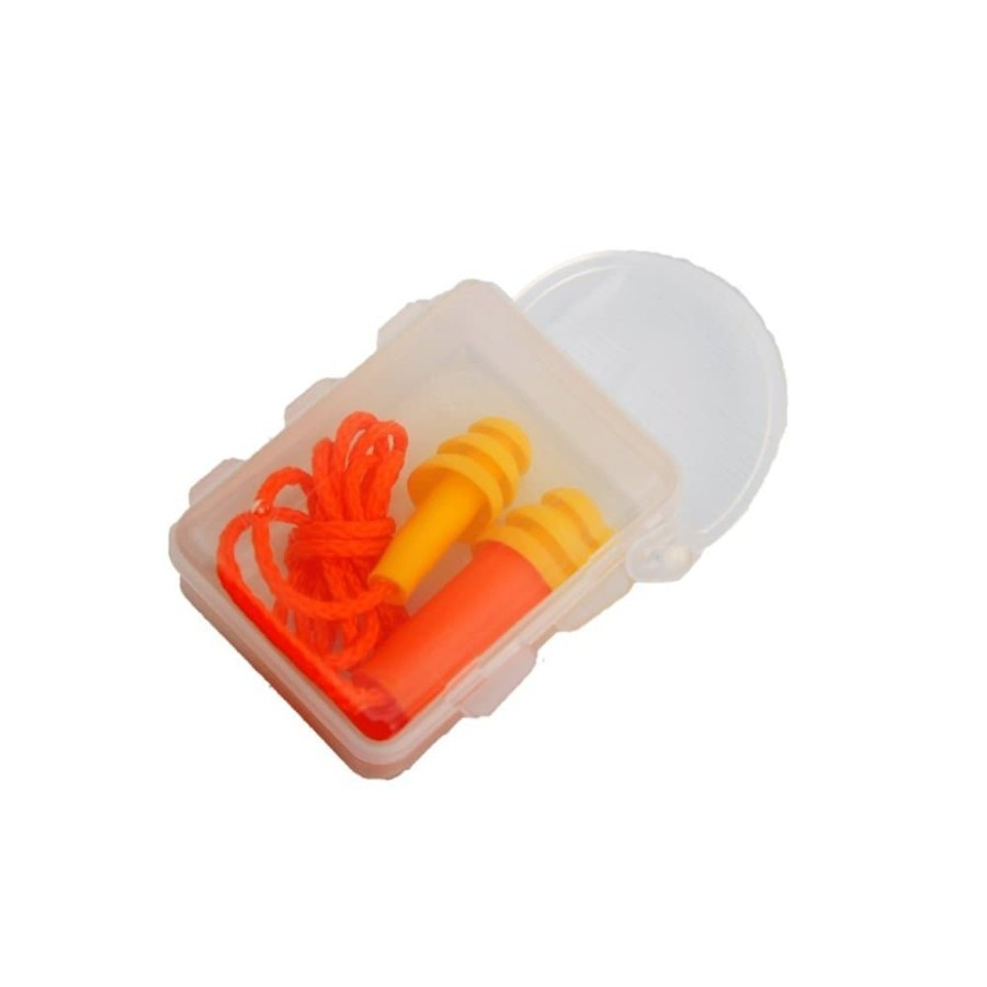 LEOPARD CORDED EARPLUG LPEG 0209 ORANGE & YELLOW