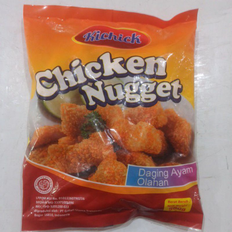 

Kichick Chicken Nugget 500gr/ 1Kg